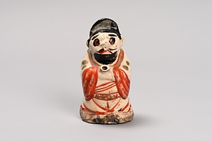 五彩人物形水滴