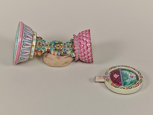 夾彩仏具（チベット関係資料）