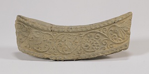 仁王里書堂東発見字瓦