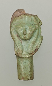 シストラ（埃及楽器）ノ把手