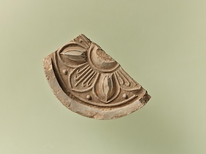 平壌土城蓮花文鐙瓦