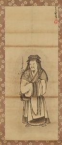 水月／渡唐天神図