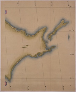 日本沿海輿地図（中図） 北海道東部