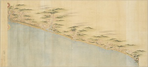 九州沿海図（大図）第七 宮崎・高鍋