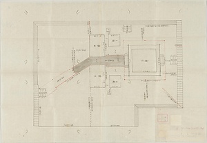 文化度舞楽御舞台絵図