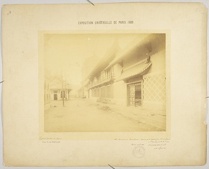 1889年パリ万国博覧会日本館