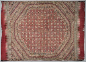 幾何学文様更紗（インド更紗）