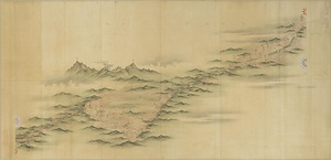 九州沿海図（大図）第二十 阿蘇