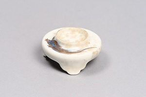 染付金彩蓑亀文盃台