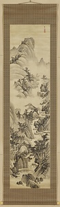 山水図軸