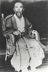 伊藤博文写真（大磯にて）