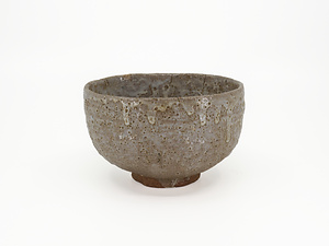 萩焼　樂茶碗　銘初霜