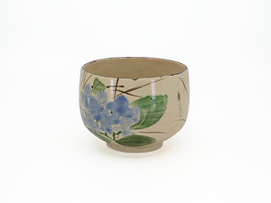 乾山　あじさい　即中斉箱書付　一口