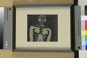 炭坑仕事唄板画巻　坑夫六年　溶鉱夫八年　嬶ばかりは五十年