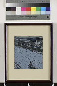 炭坑仕事唄板画巻　バクチゃ目がでず　切羽にゃなぐれ　二足わらじで遠賀くだり