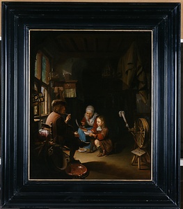 子供に食事を与える母親