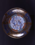 色絵鳳凰文大皿