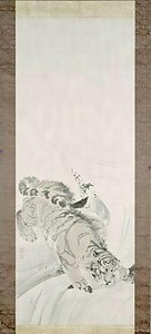 花卉鳥獣人物図