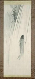 花卉鳥獣人物図