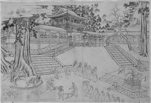 春日神社/下図