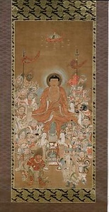 釈迦十六善神像