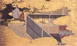 源氏物語図　紅梅(巻43)