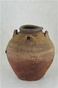 タイ焼締四耳壷