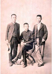 瀧　廉太郎（廉太郎と東京音楽学校の友人）