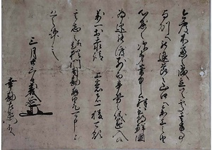 大友義延書状（幸甚左衛門宛）