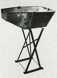 ヤグラマス式穀物定量測定器