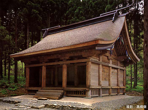 波宇志別神社神楽殿