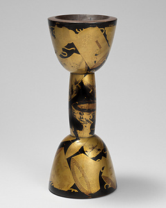 独楽蒔絵小鼓胴