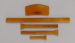 擬鼈甲櫛・笄・前小僧・位置止