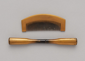 金地蒔絵櫛・笄