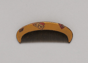 瓦蒔絵櫛
