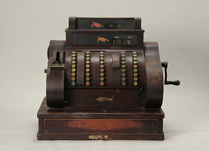 横浜の商店で使用されたレジ