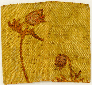 草花／蝶図紙入