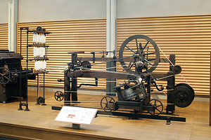 クロンプトンのミュール精紡機