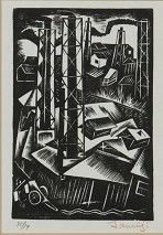 瀬戸十景　煙突のある風景