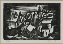 瀬戸十景　夜の工場