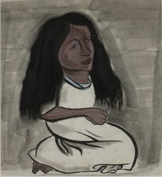 メキシコの童女