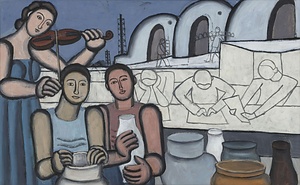 陶器を作る人々　焼成