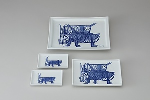 バッタの哲学No.1 バッタの角皿セット