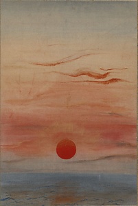 極彩色　大洋の日出