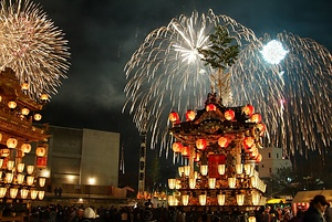 秩父祭の屋台行事と神楽