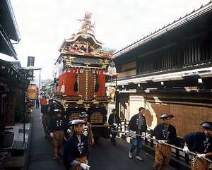 高山祭の屋台行事