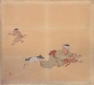 石門心学図 孝女お綱