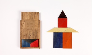 第七恩物「置板法」（いたならべ）