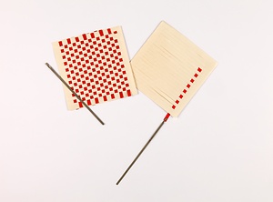 第十四恩物「織紙法」（おりがみ）