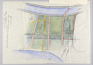 小泉川河口周辺絵図
